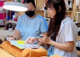  Khoá học nối mi 1 kèm 1 đến khi thành thảo.